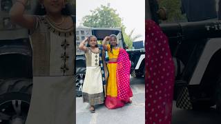 Father and daughter🥰 dance evaru baga vesaru choppandi🤔🤗 love viralvideo trending emotional [upl. by Doralin]