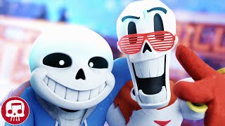 Sans and Papyrus Song Remastered  An Undertale Rap by JT Music quotTo The Bonequot [upl. by Gabey340]