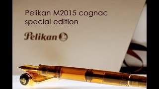 Pelikan M200 Cognac special edition stilografica M205 unboxing [upl. by Ttevi726]