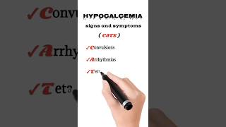 hypocalcemia signs and symptoms  hypocalcemia mnemonic [upl. by Mihsah]