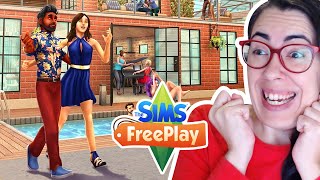 MEU PRIMEIRO AMIGO NO THE SIMS FREEPLAY [upl. by Zeeba]