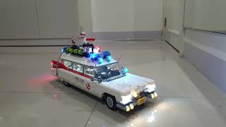 Lego 10274 Ecto 1 with Motorization and LightSound kit [upl. by Blithe]