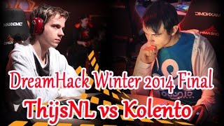 DreamHack Winter 2014 Финал  ThijsNL vs Kolento с комментариями [upl. by Minetta639]