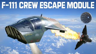 F111 AARDVARK Crew Escape Module  Upscaled Documentary [upl. by Buke565]