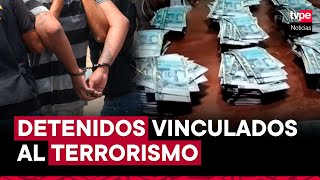 Callao PNP captura a falsificadores de billetes vinculados al terrorismo [upl. by Grove]