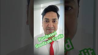 Recording Purchased Goods on Credit Journal Entry Explained accountingcelebrity education [upl. by Hsetih]