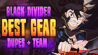 THE STRONGEST Black Divider Asta Build amp Guide Teams Gear Sets Skill Pages amp More BCM [upl. by Zetana653]