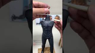 Clay Artisan JAY ：Creating a Powerful Black Panther Sculpture [upl. by Eiggam]