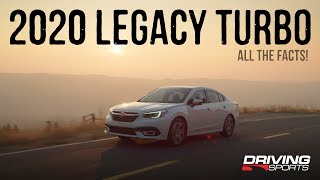 2020 Subaru Legacy Turbo  All The Official Details [upl. by Cleaves]