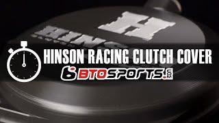 Hinson Racing Clutch Cover  BTOSportscom Product Review [upl. by Friedlander894]