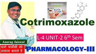 Cotrimoxazole Introduction Mechanism kinetics amp Therapeutic Use  L4 Unit2 PharmacologyIII 6th [upl. by French20]