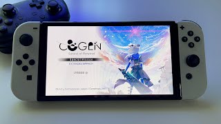 COGEN Sword of Rewind  Review  Switch OLED handheld gameplay [upl. by Nafri]