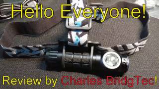 Imalent HR20 headlight torch review [upl. by Alyworth352]