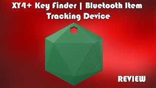 XY4 Key Finder Bluetooth Item Tracking Device Review [upl. by Silyhp]