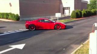 LOUD Ferrari F430 quick acceleration on street HD [upl. by Eedak]