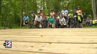 Ribbon cutting opens Tittabawssee River Trail in Freeland [upl. by Nannoc]