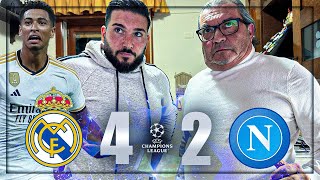 DISASTRO MERET‼️REAL MADRIDNAPOLI 42 BELLINGHAM ALIENO 😱 [upl. by Millian]