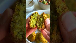 STOP DEEP FRYING YOUR FALAFEL and make my vegan air fryer  baked falafel Glutenfree quick soak [upl. by Lirret532]