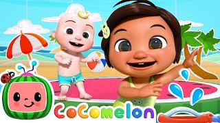 Summer Sprinkler Dance  CoComelon Nursery Rhymes amp Kids Songs [upl. by Patterman]