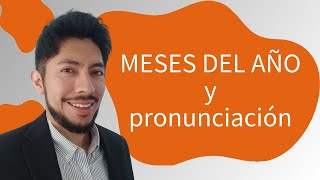 Meses del año en inglés mini curso de pronunciación [upl. by Aihsenak508]