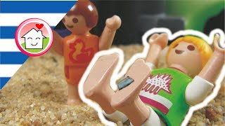 Playmobil ταινία Ατύχημα με σπασμένο γυαλί Οικογένεια Οικονόμου [upl. by Eirelam]