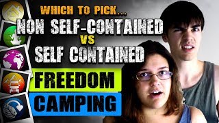 SelfContained vs Non SelfContained Campervans NEW ZEALAND [upl. by Ispep]