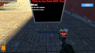 Gmod E2 Tutorial  Basic EGP [upl. by Eben]