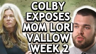 SHE’S UNHINGED Lori Vallow Wk 2 Trial Colby Calls Her Out amp More Lies  Lori Vallow amp Chad Daybell [upl. by Marba849]