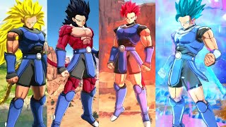 All Transformation Cutscenes of ShallotDragon Ball Legends [upl. by Paine]