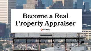 Earn Your Real Estate Appraiser License  The CE Shop [upl. by Tremain503]