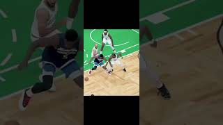 Derrick White locks up Anthony Edwards🔒🔒🔒 viralreels viralshort viralvideo video [upl. by Asirrom204]