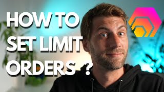 How To Set Limit Orders To Get A Sweet Deal DEX Tutorial [upl. by Mages]