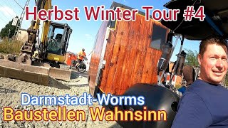 Reifen defektDarmstadtWormsHerbst Winter Tour 4 [upl. by Lorin]