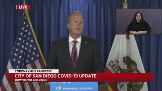 City Of San Diego COVID19 Update [upl. by Tillie771]