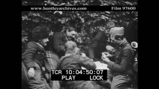 Belgian Cavalry near the River Scheldt WWI Archive film 97600 [upl. by Supple]