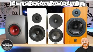 Lets Chat  KEF LS50 Meta vs Buchardt S300 MK2 SE vs ATC SC11 vs Amphion Argon 1 [upl. by Gardia72]