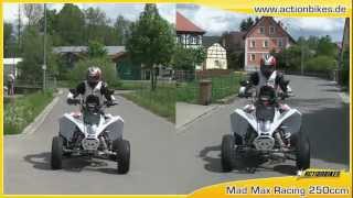 Quad Atv Egl Mad Max 250 cc Racing von Actionbikes [upl. by Bayly]