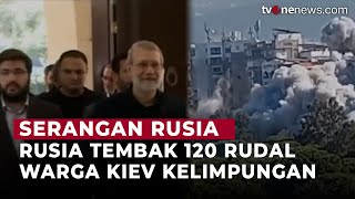 Rusia Tembak 120 Rudal Warga Kiev Berlindung di Bawah Tanah  OneNews Update [upl. by Adias120]