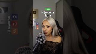 Canta conmigo “hijo de la luna” 🖤 pt4 karaoke [upl. by Lytsirhc]