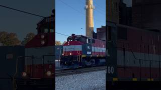 DL Alco 3560 leading NYSW local railfanusa nysw train railroad railfanningamerica newjersey [upl. by Fabyola]