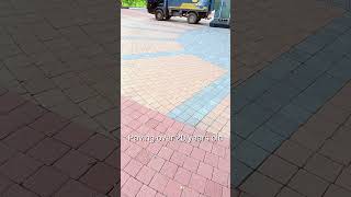 20 years old paving by VYARA pavingsolution pavingdesign landscapedesign shorts [upl. by Wehttam685]