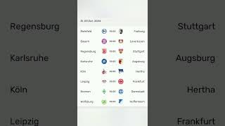 DFBPOKAL Achtelfinale auslosung 2024 bundesliga dfbpokal dfb achtelfinale [upl. by Thissa]