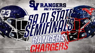 2023 UIL 5A DI STATE SEMIFINALS  Smithson Valley Rangers vs Brownsville Vets Memorial Chargers [upl. by Herzog]