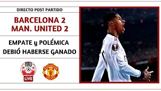 🔴 DIRECTO  👹A TODO O NADA EN OLD TRAFFORD BARCELONA 2  2 MANCHESTER UNITED [upl. by Jagir]