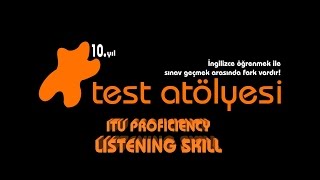 ITU PROFICIENCY Listening Skill [upl. by Egon]