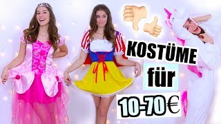 KARNEVALS KOSTÜME blind anprobieren  ERWARTUNG vs REALITÄT ♡ BarbaraSofie [upl. by Buschi430]