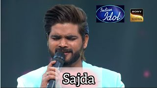 Salman Ali Sajda Song On Indian Idol 14 Latest Performance salmanali indianidolseason14 viral [upl. by Milson172]