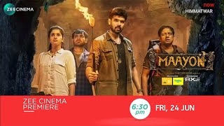 Maayon Full Movie Hindi Dubbed Release Date Maayon New south Mysterious Movie Sibiraj  Tanya [upl. by Llednek]