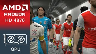 Pro Evolution Soccer 2018 Gameplay AMD Radeon HD 4870 [upl. by Trelu]