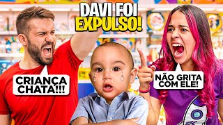 O DAVI FOI EXPULSO DA LOJA deu briga [upl. by Lon688]